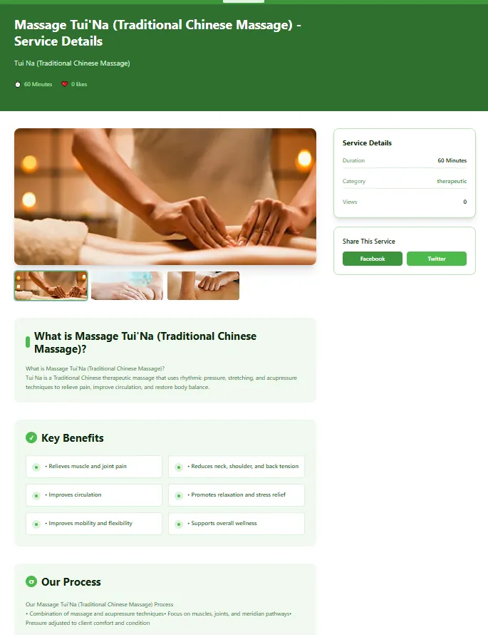 Service pages for SEO